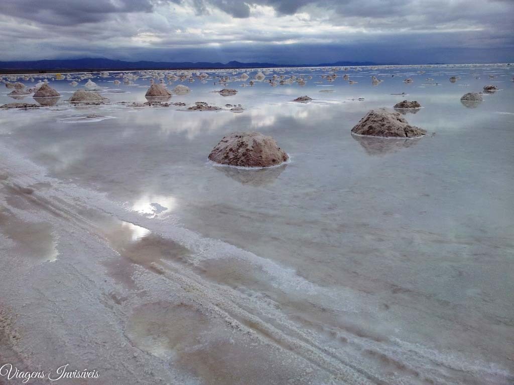 Montículos do Salar de Uyuni