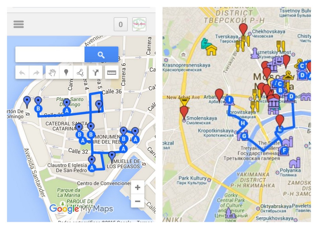 Mapas do google maps