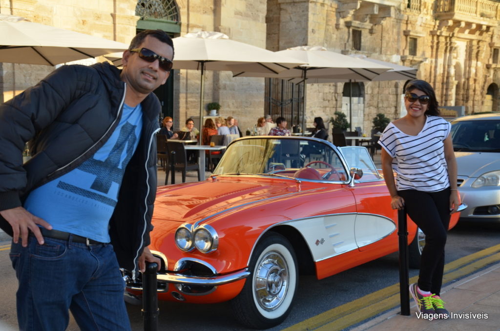 Pose na Ilha de Vittoriosa em Malta