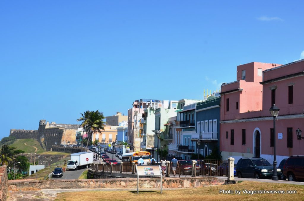 Vista do Castelo de San Cristóvão