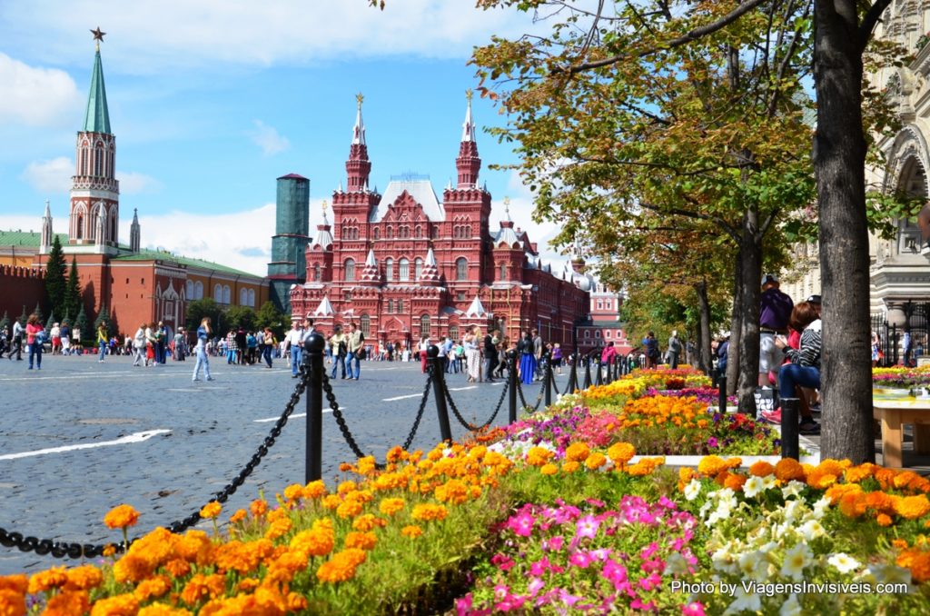 Paça Vermelha e Museu Histórico, Moscou, Rússia