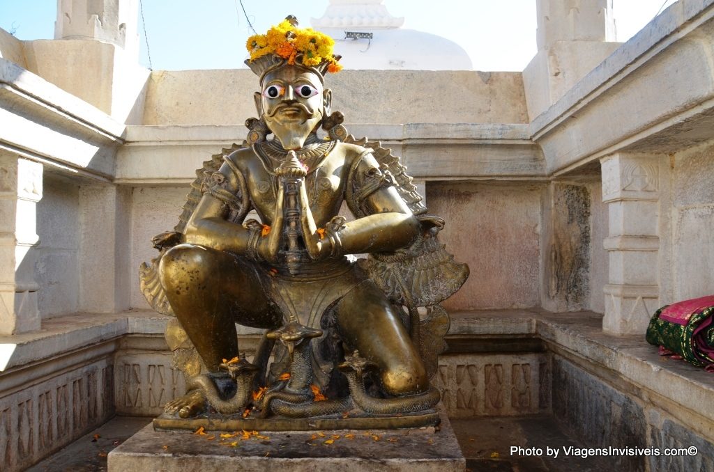 Garuda, veículo para Vishnu, Udaipur, Índia