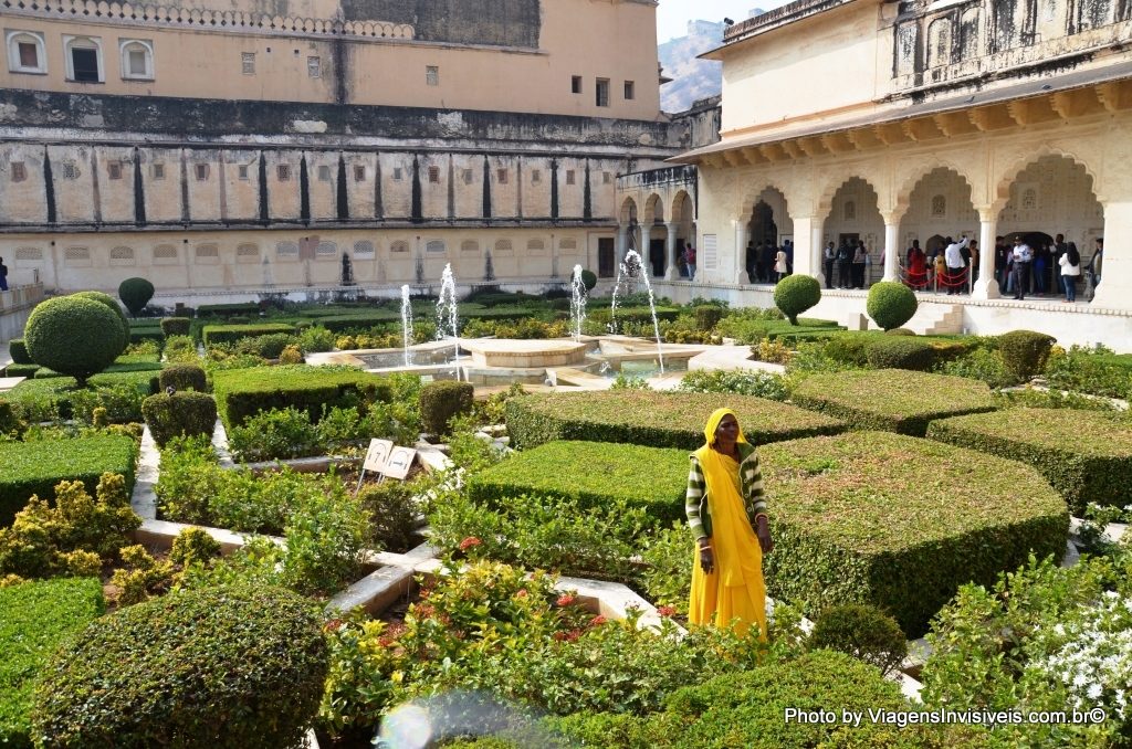 Aram Bah, o jardim dos prazeres, Amber Fort, Jaipur, Índia