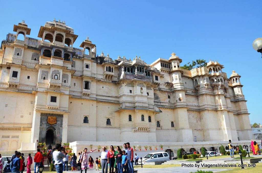 Entrada principal, City Palace, Udaipur, Índia