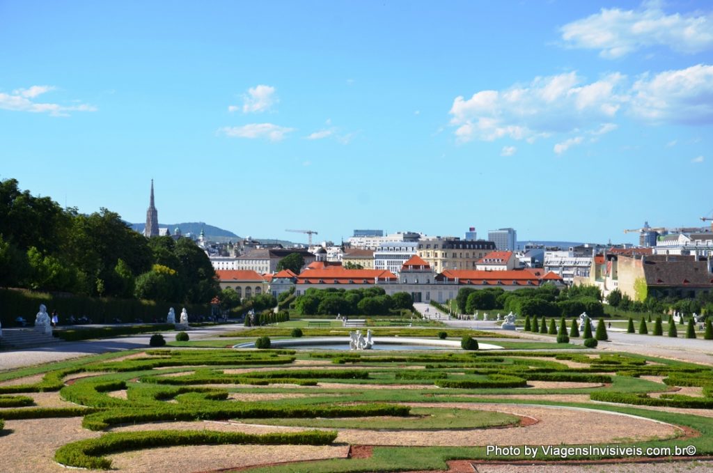 Jardim do Belvedere, Viena, Áustria