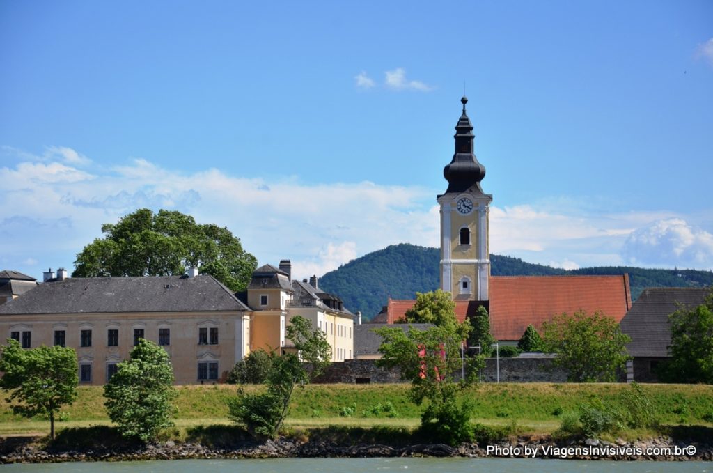 Cidades no caminho do passeio pelo Danúbio, Melk, Áustria (2)