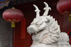 Detalhes da arquitetura de um hutong Pequim, China