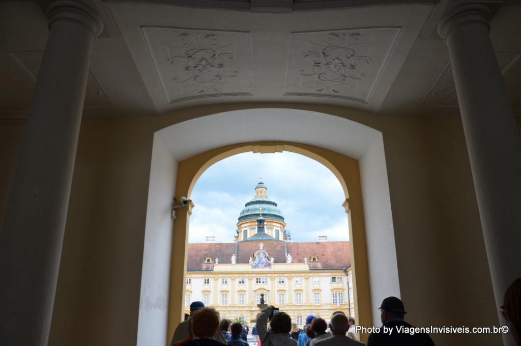 Visão da Abóboda da Abadia de Melk, Áustria