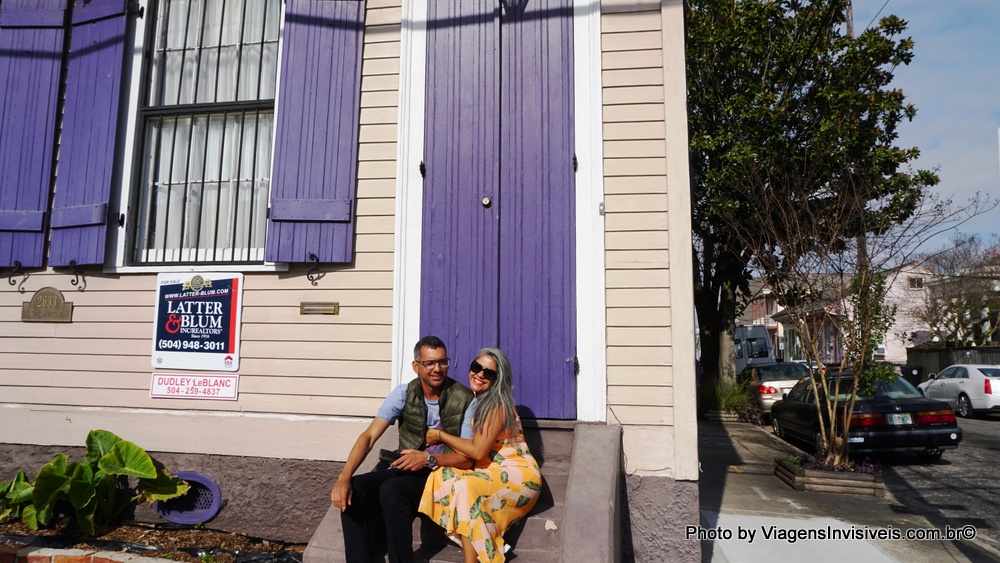 A arquitetura típica de Nola em Marigny